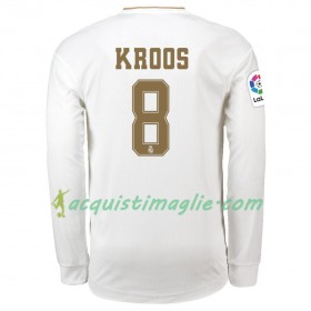 Divisa di Calcio Real Madrid Toni Kroos 8 Prima 2019/2020 Manica Lunga